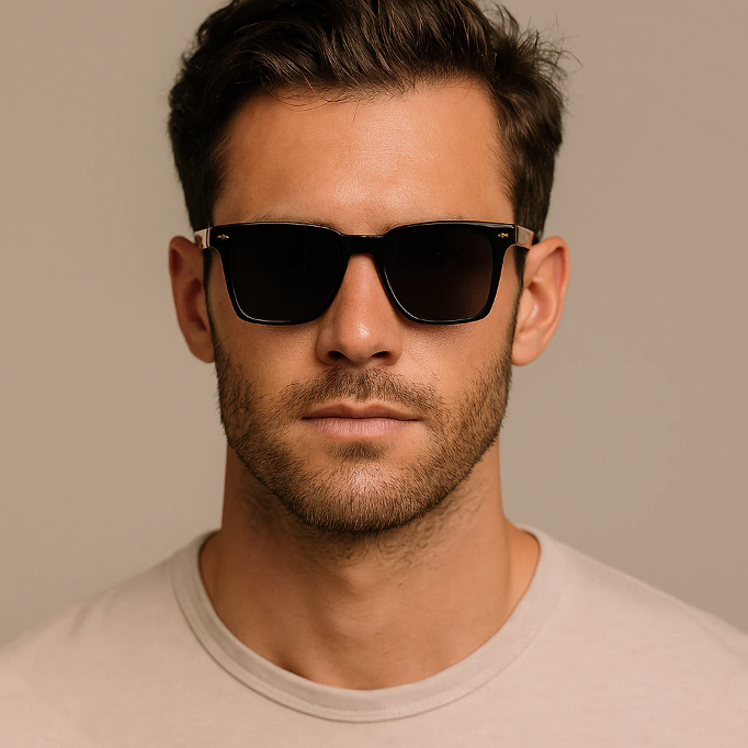 Strathmore Wave™ | Wayfarer Acetate Sunglasses | UV400 Translucent