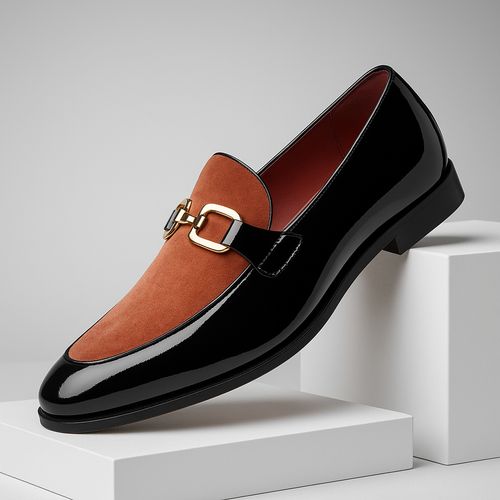 Mocassins en velours Corvani