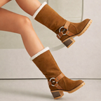 Bottes Harper Lane en suède et sherpa
