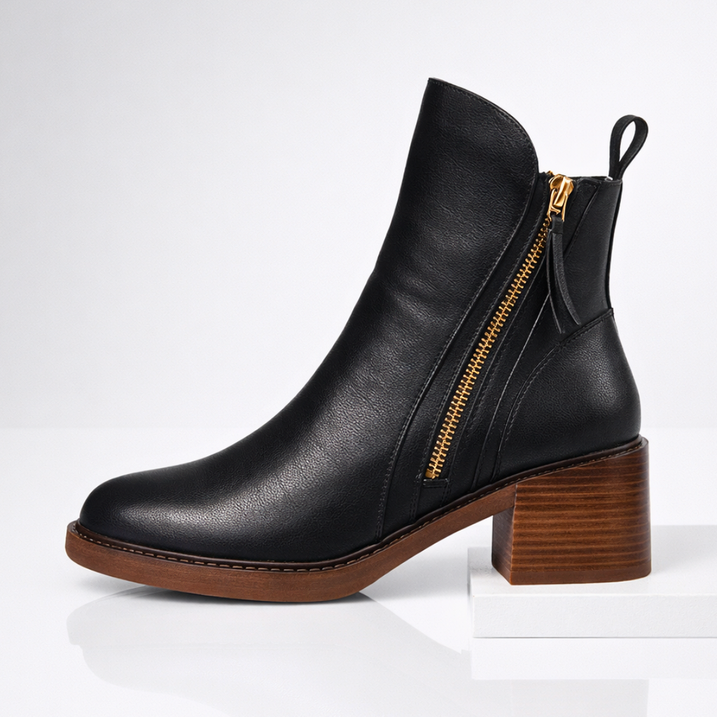 Bottines en cuir Odette