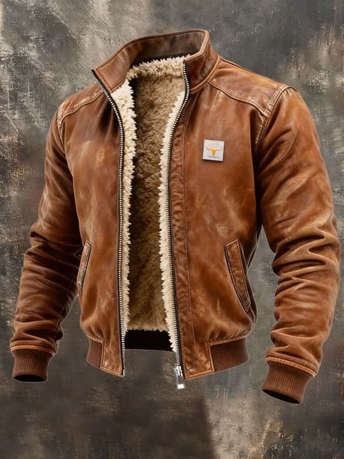 JOHN™ | BLOUZON EN CUIR THERMIQUE