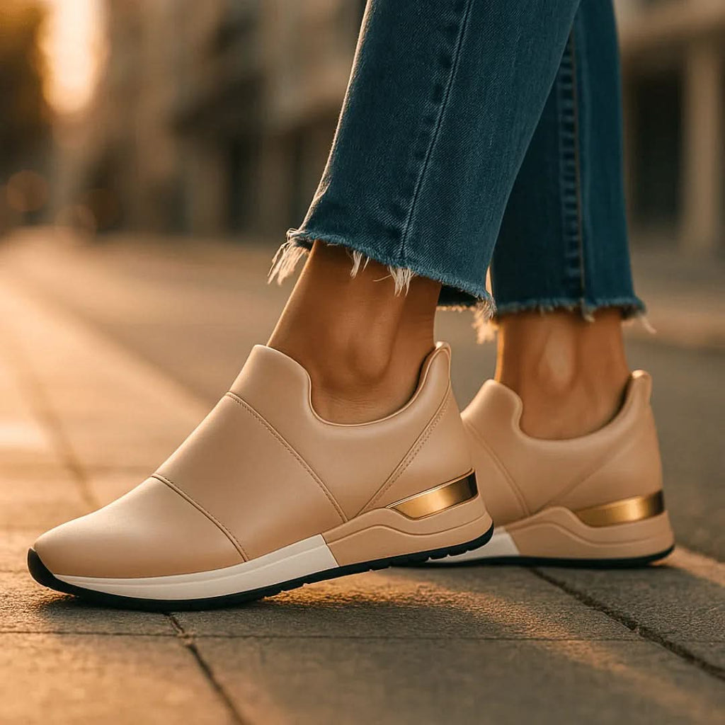 Zapatillas Harper Lane Doradas