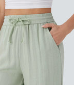 Lina™ High Waist Linen Pants