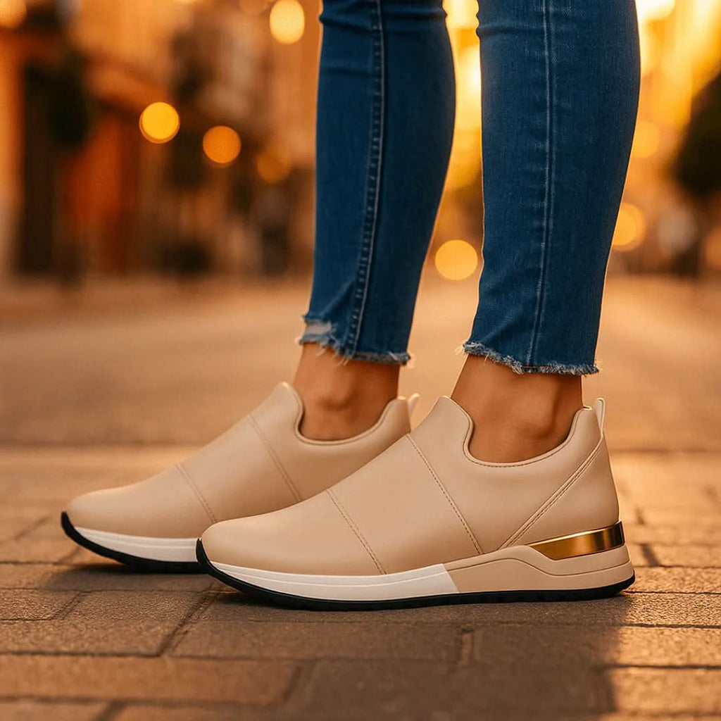 Zapatillas Harper Lane Doradas