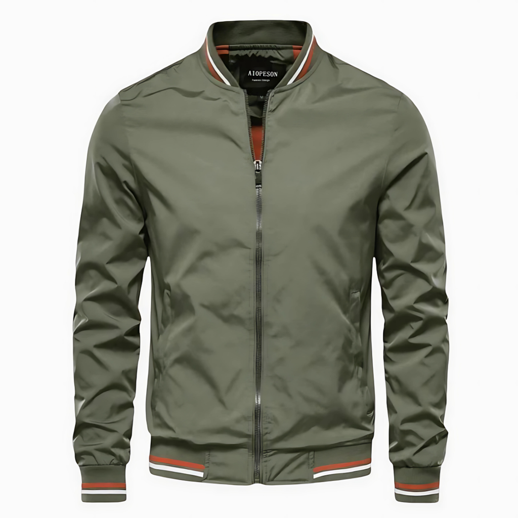 Evan | Chaqueta refinada con cremallera delantera