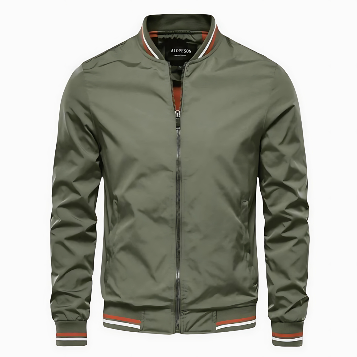 Evan | Chaqueta refinada con cremallera delantera
