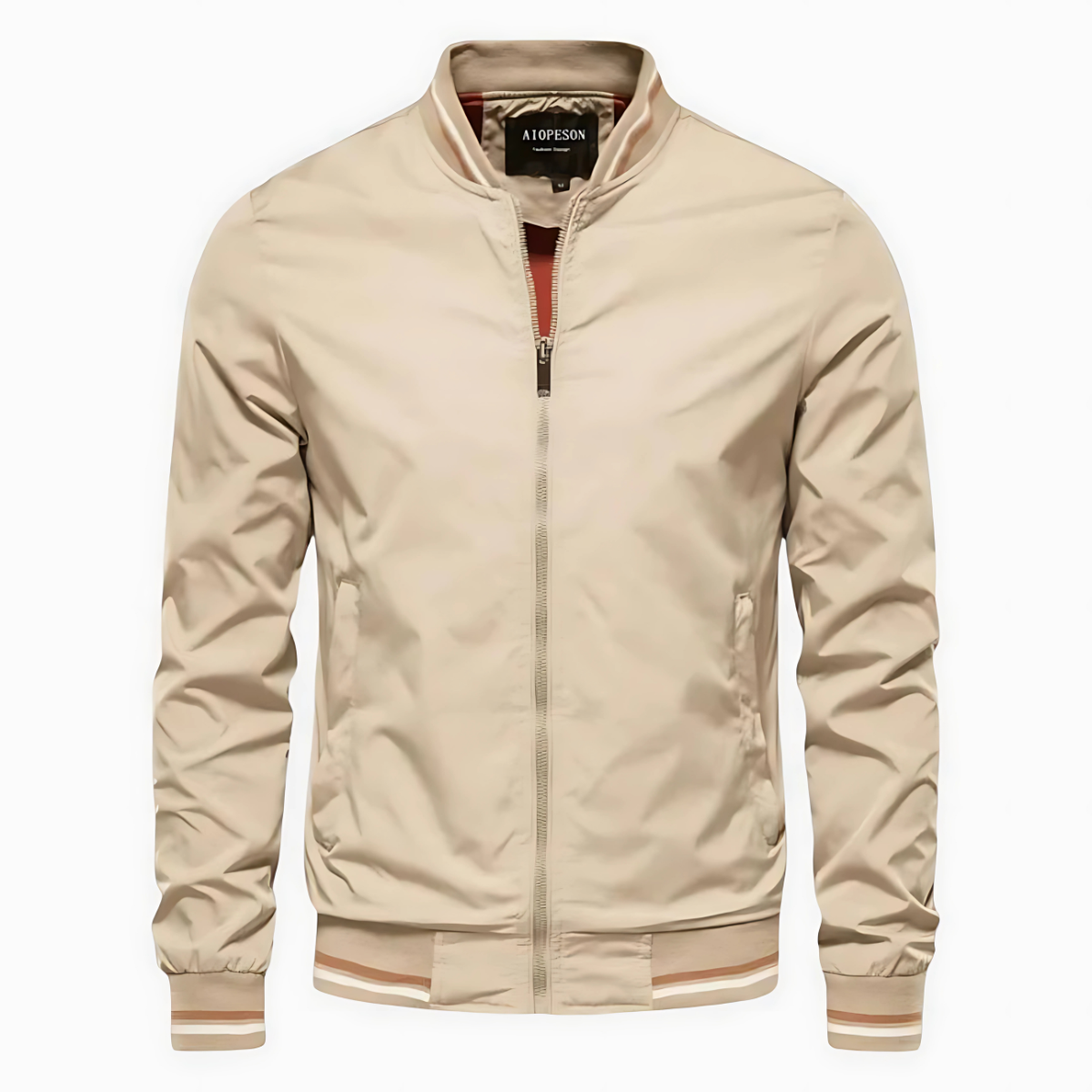 Evan | Chaqueta refinada con cremallera delantera