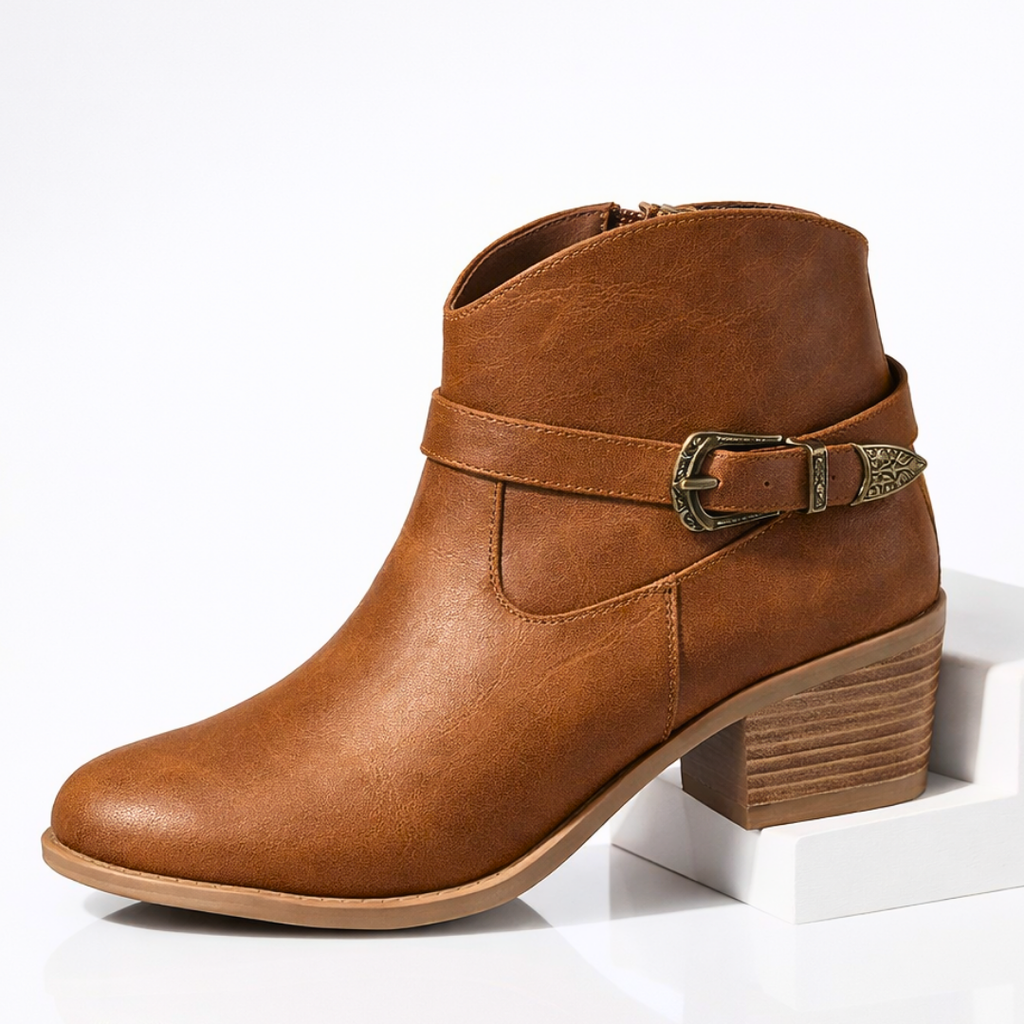 Botines de cuero Darcy West