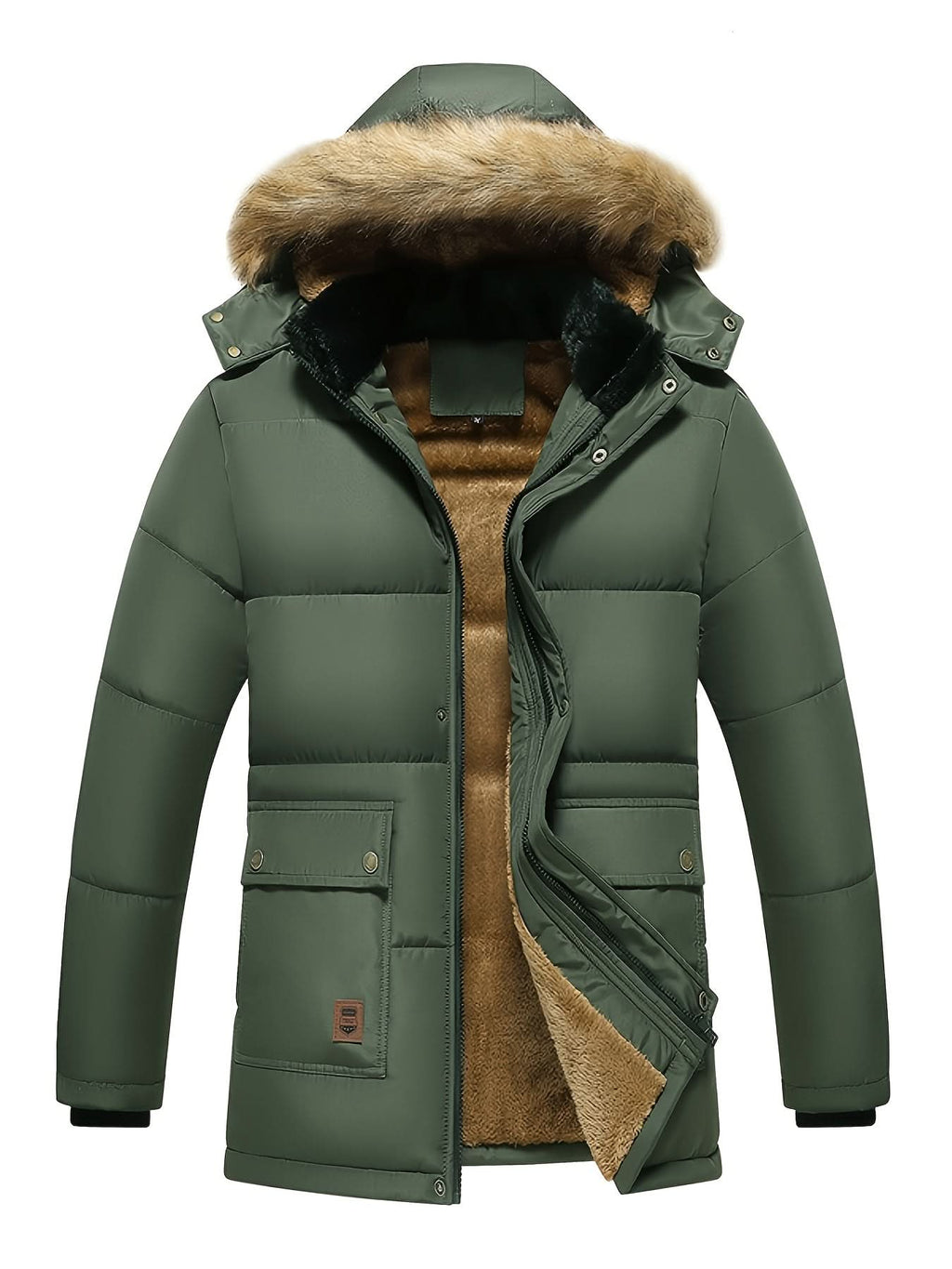 Robert | Manteau d'hiver à capuchon ultra-chaud