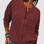Elodie | Chaqueta elegante con cremallera frontal