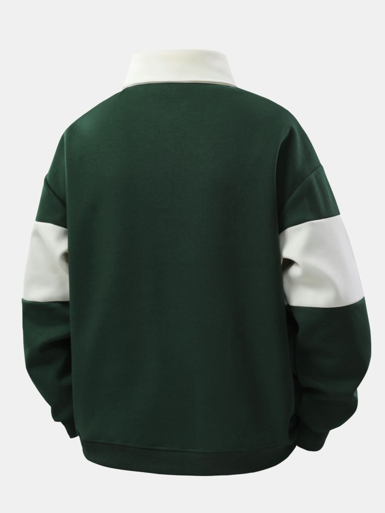 Miles | Refined Striped Polo Sweatshirt