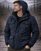 Caleb | Parka con capucha estructurada y elegante