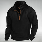 Brooks | Sudadera casual con media cremallera