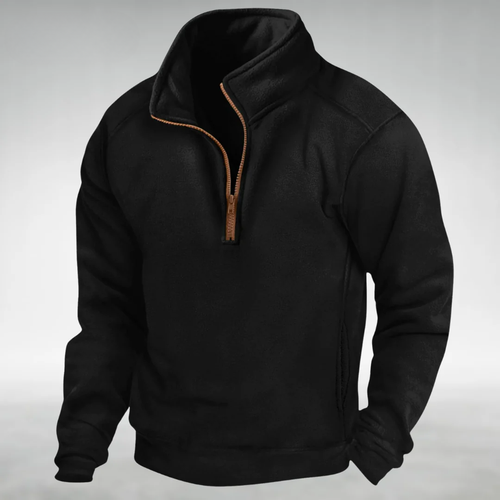Brooks | Sudadera casual con media cremallera