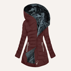 Liana | Veste douillette à doublure en fourrure