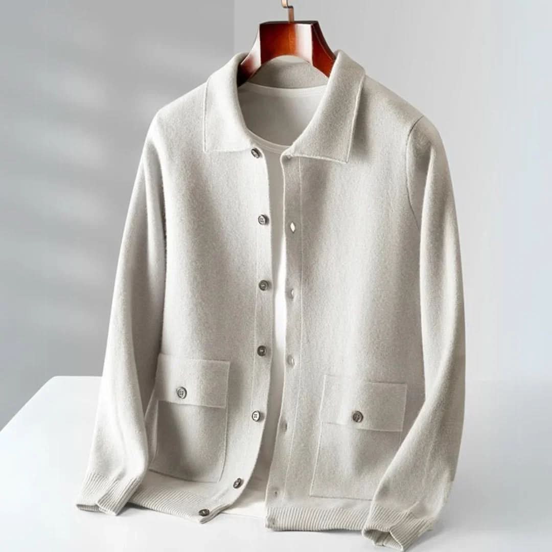 El cárdigan clásico de Merino