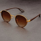 Rift Origin™ | Round Metal-Acetate Sunglasses | UV400