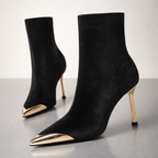 Botas de ante dorado Harper Lane