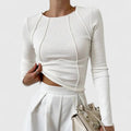 Natalie | Blusa elegante de manga larga
