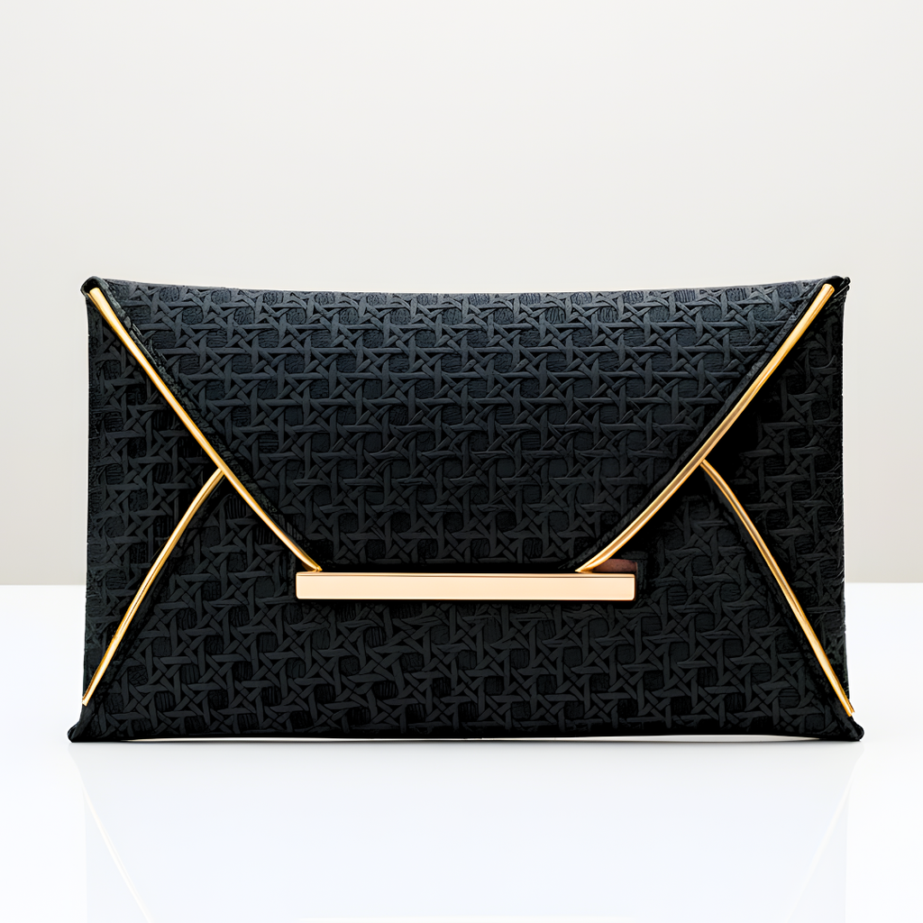 The Golden Envelope Clutch Bag