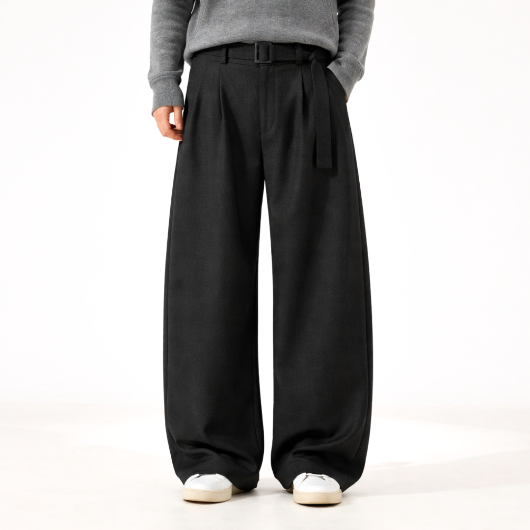 Pantalones anchos de lana Jacob