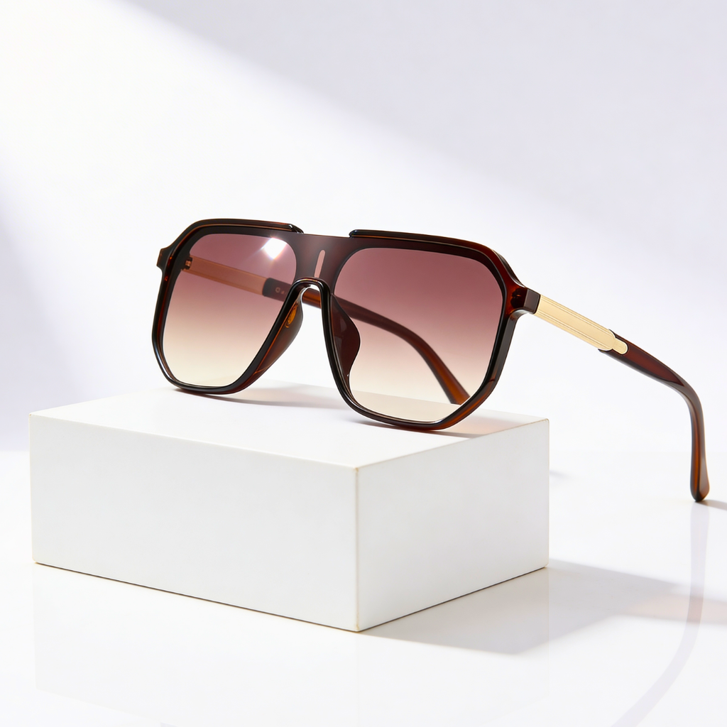 Drift Aviator™ | Oversized Square Aviator Sunglasses | UV400