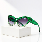 Wild Kiss™ | Heart Cut-Out Cat Eye Sunglasses | UV400