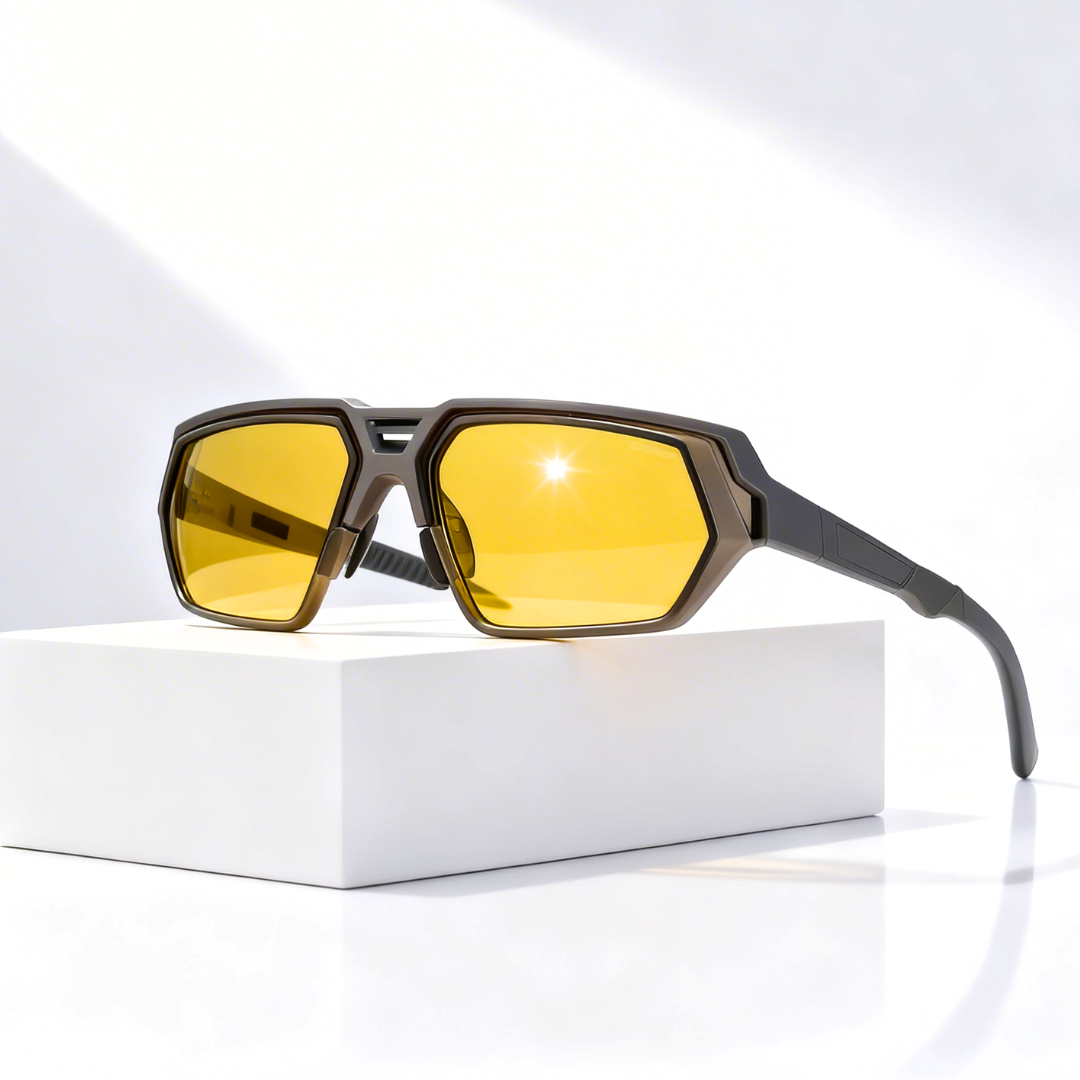 Strata Shield™ | Wraparound Sport Sunglasses | UV400 Anti-Glare