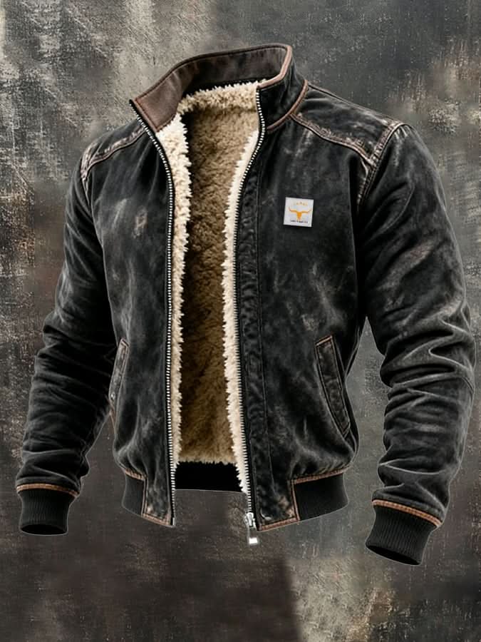 JOHN™ | BLOUZON EN CUIR THERMIQUE