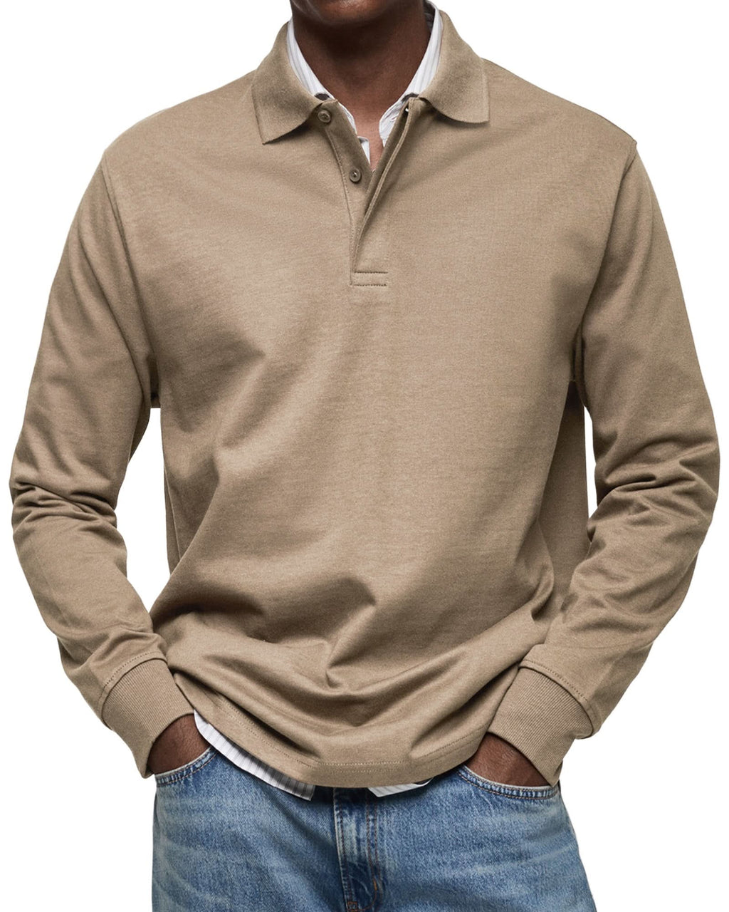 Grant | Polo informal de manga larga
