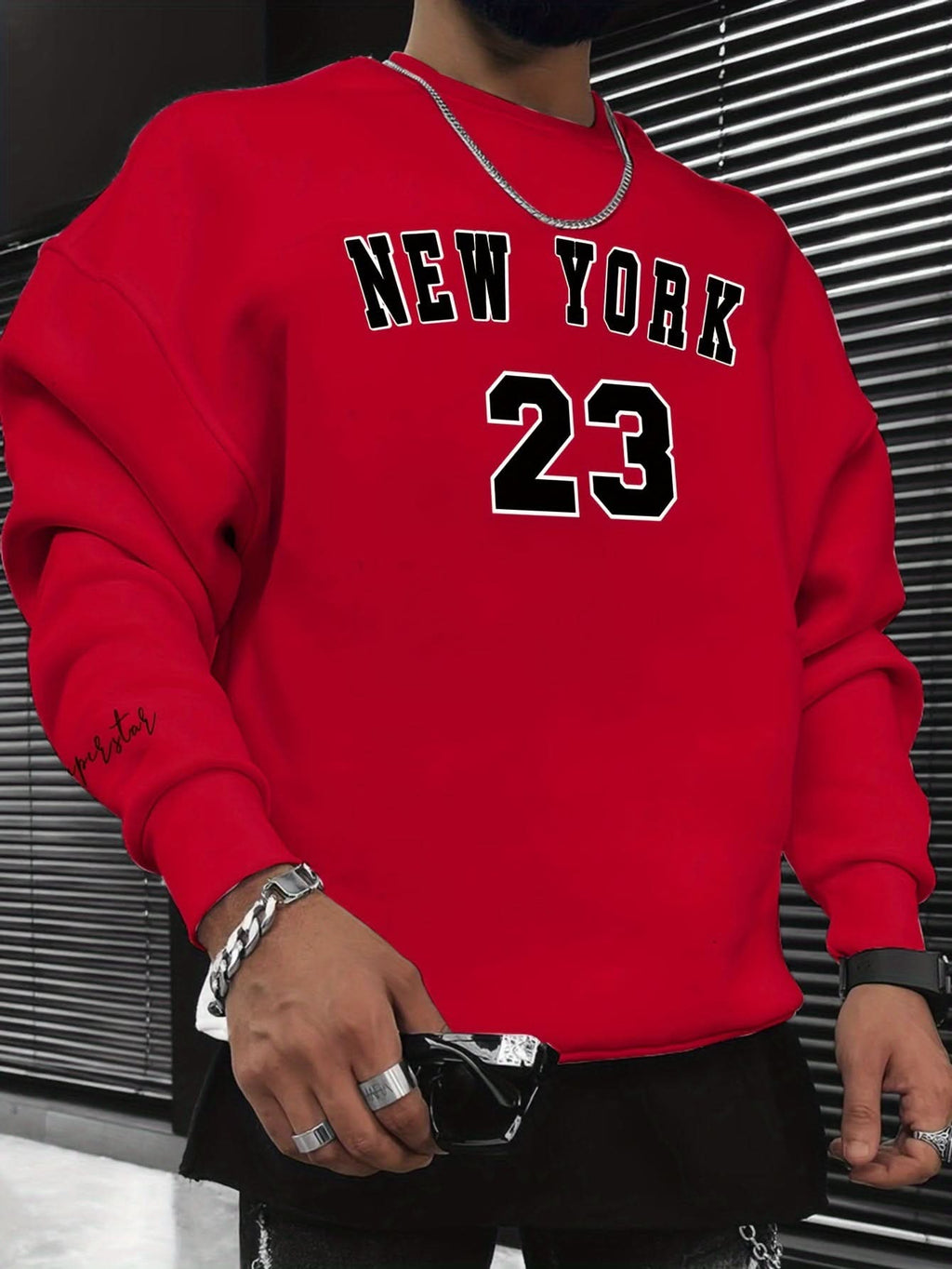 Noah | 23 Sudadera New York Estampada