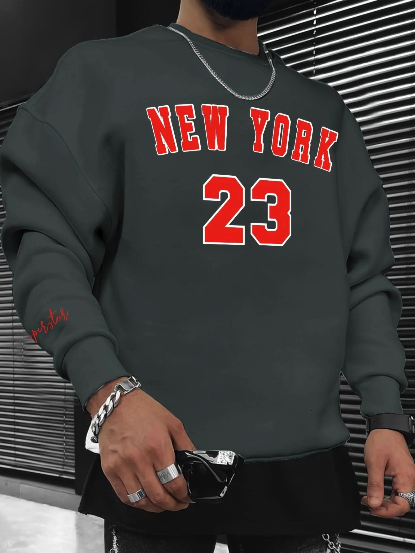 Noah | 23 Sudadera New York Estampada