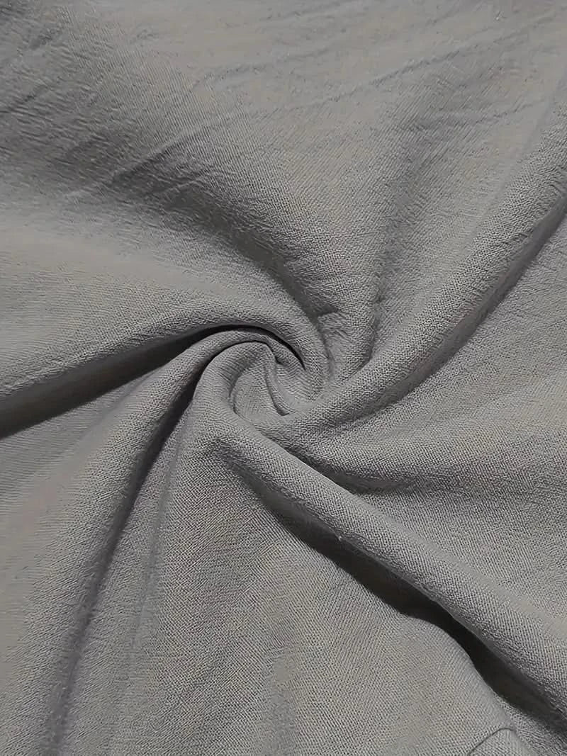 Evan | Pantalones rectos con cordón y ajuste holgado