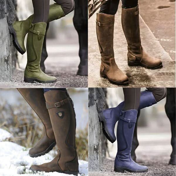 Isla | Botas altas clásicas con hebillas