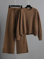 Joan | Ensemble décontracté pull et pantalon ample