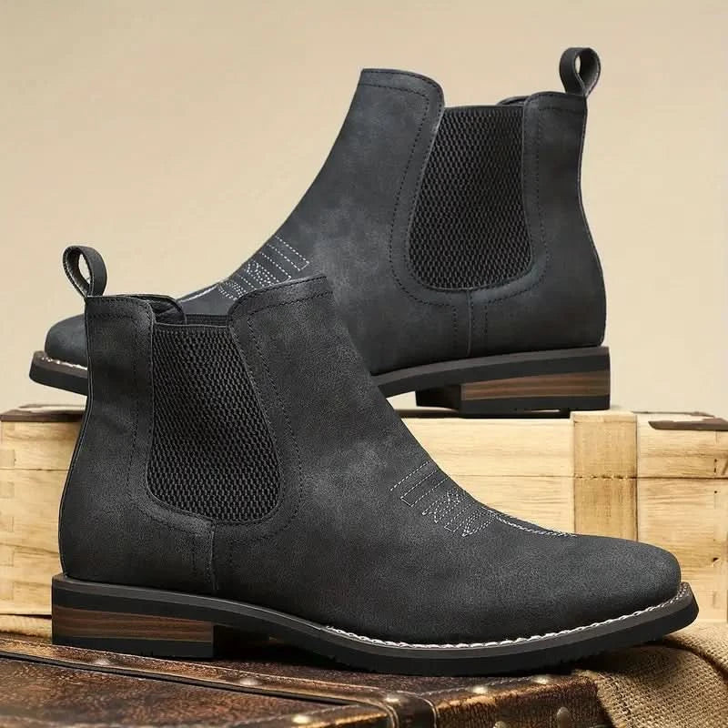 Grant | Bottines Chelsea à enfiler épurées
