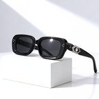 Sydney Gem™ | Rhinestone Oversized Square Sunglasses | UV400
