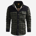Hunter | Chaqueta utilitaria de cuadros resistente
