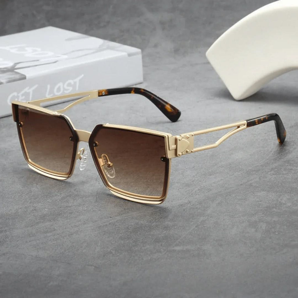 Carver Alloy™ | Oversized Alloy Square Sunglasses | UV400