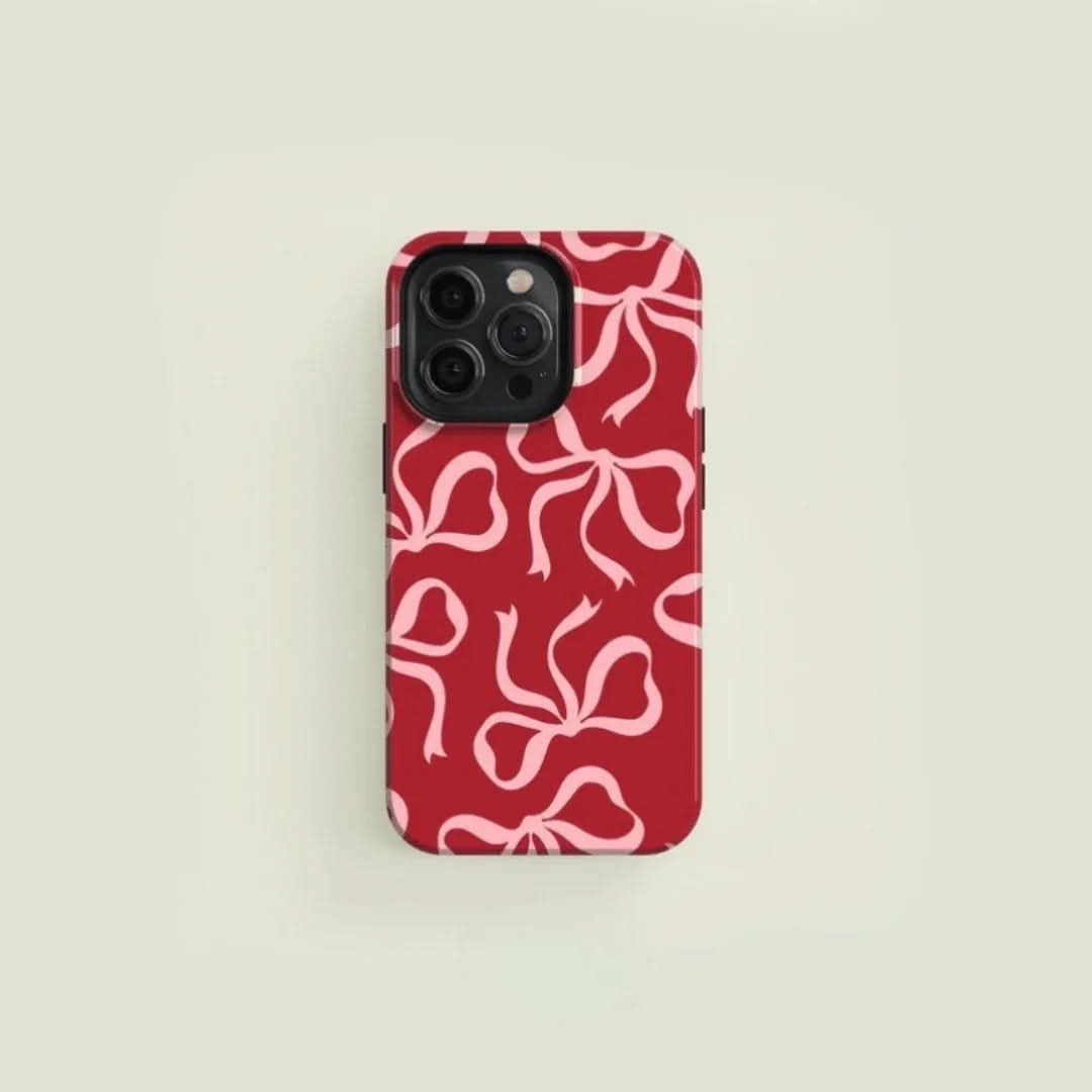 Blush Bow iPhone Case