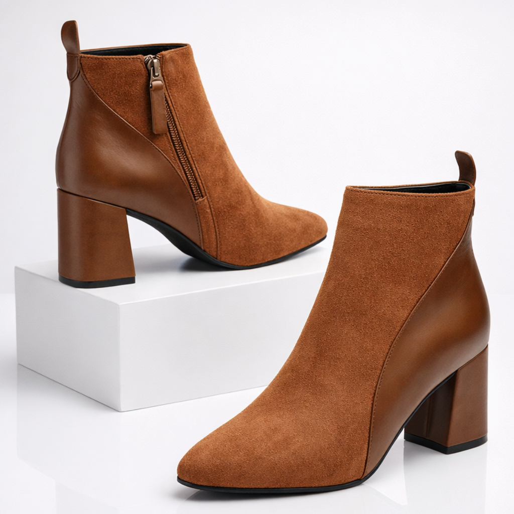 Botines Odette de ante