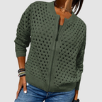 Elodie | Chaqueta elegante con cremallera frontal