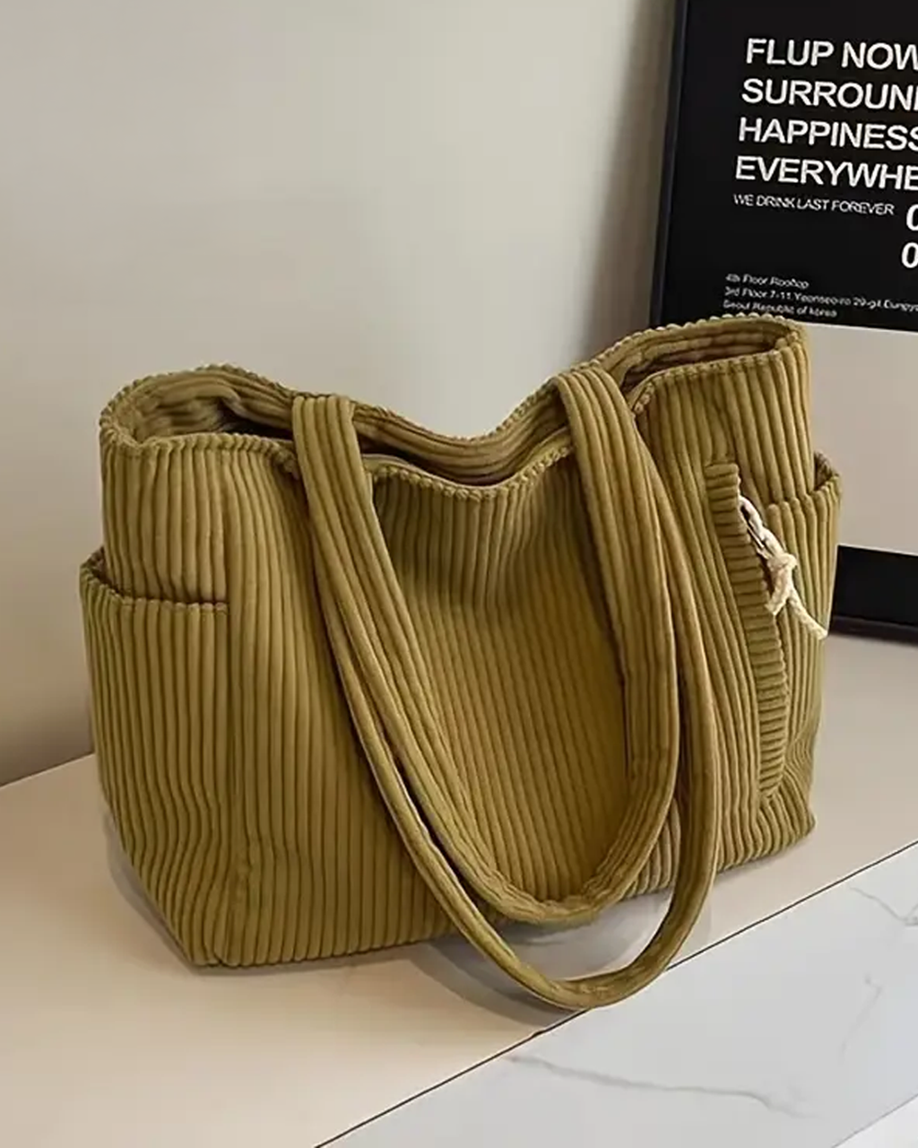 Tilda | Sac fourre-tout côtelé de tous les jours
