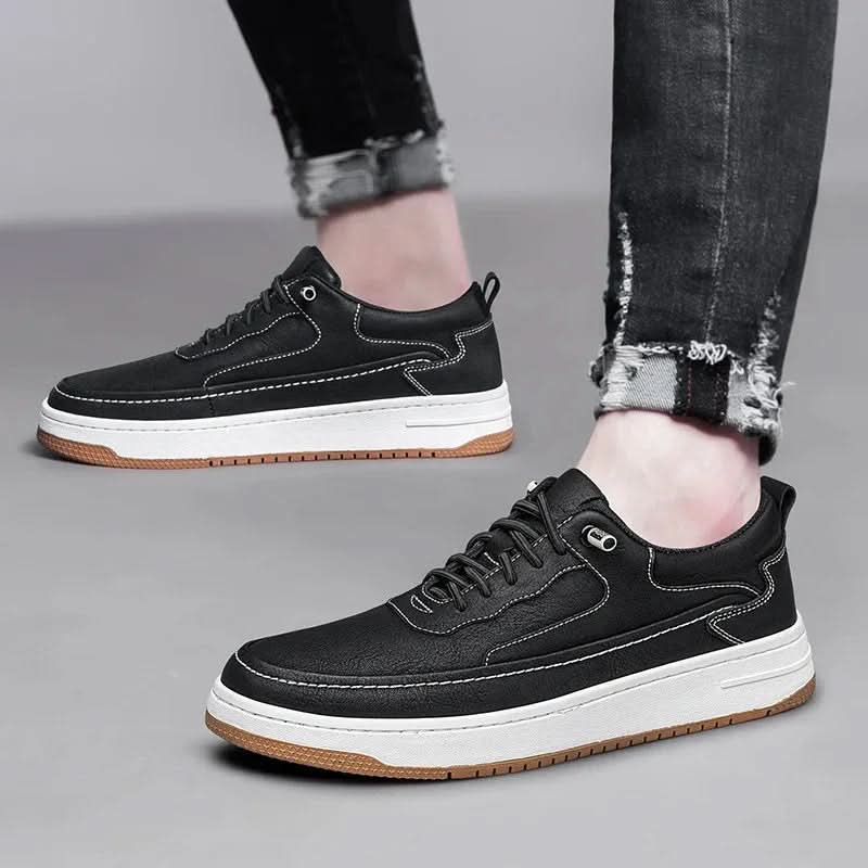 Baskets en cuir Carter