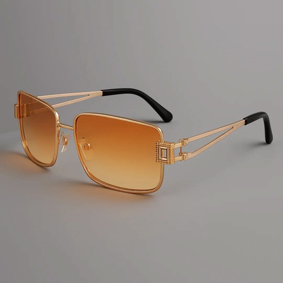 Royal Gem™ | Gem-Set Square Sunglasses | UV400 Luxury