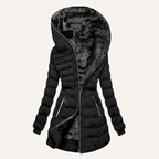 Liana | Veste douillette à doublure en fourrure
