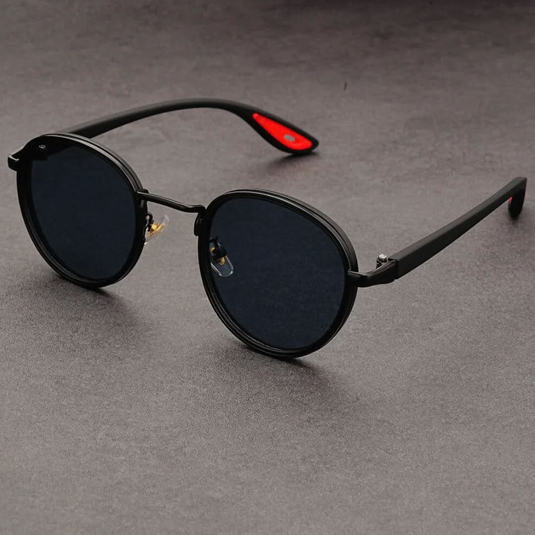 Rift Origin™ | Round Metal-Acetate Sunglasses | UV400