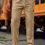 Cole | Pantalon fuselé décontracté à cordon de serrage