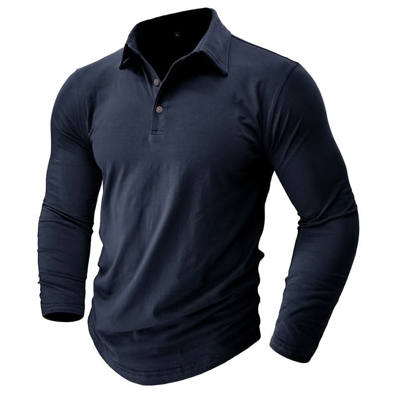 Travis Owen | Polo de manga larga elegante y de primera calidad