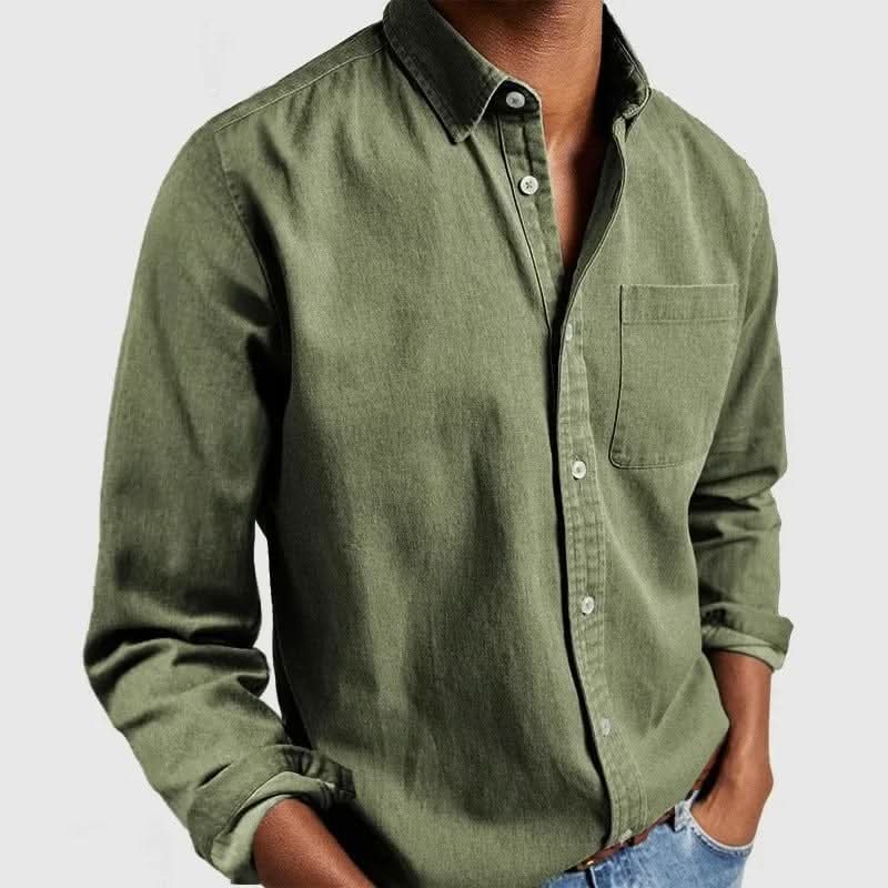 Alvin | Camisa Casual de Ajuste Entallado Premium